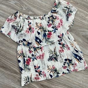 American Eagle off the shoulder blouse